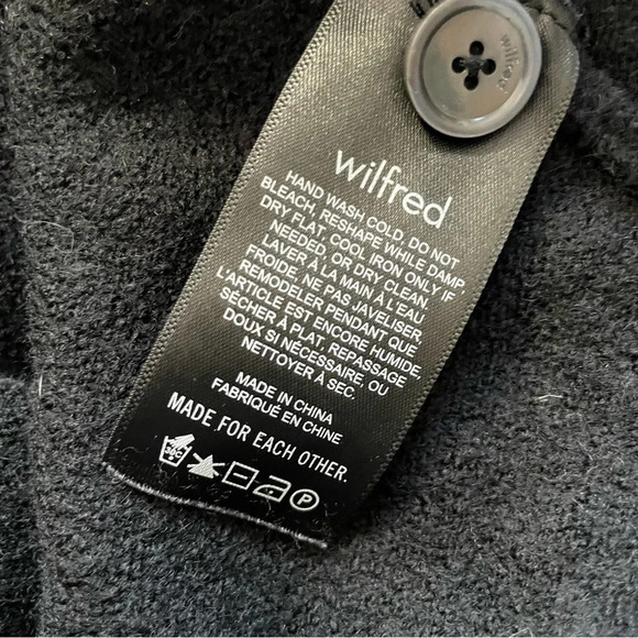 Wilfred Black Long Sleeve Dress - Picture 7 of 11